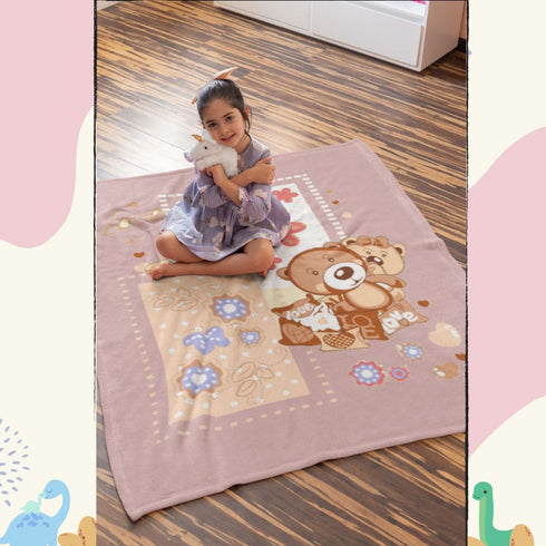 Florida Kids Club 2 Ply Baby Blanket for Winter